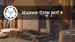 Museum Forge part 4/7 - making a tuyere from clay and charcoal brasque