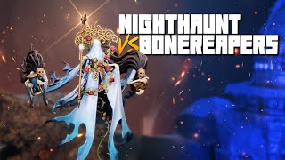 Nighthaunt Vs Ossiarch Bonereapers - A Live Age Of Sigmar Battle Report