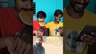 Chips Bite Turns into Hand Bite – Epic Mistake! 🍟🥵😭😆#shorts