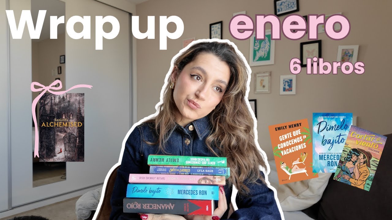 Wrap up ENERO 📖( 6 libros) Todos los libros que he leído en ENERO!