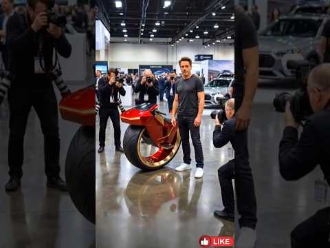 Iron Man Inspired One Wheel Motorcycle Design #ironman #marvel #motorcycle #futuretech