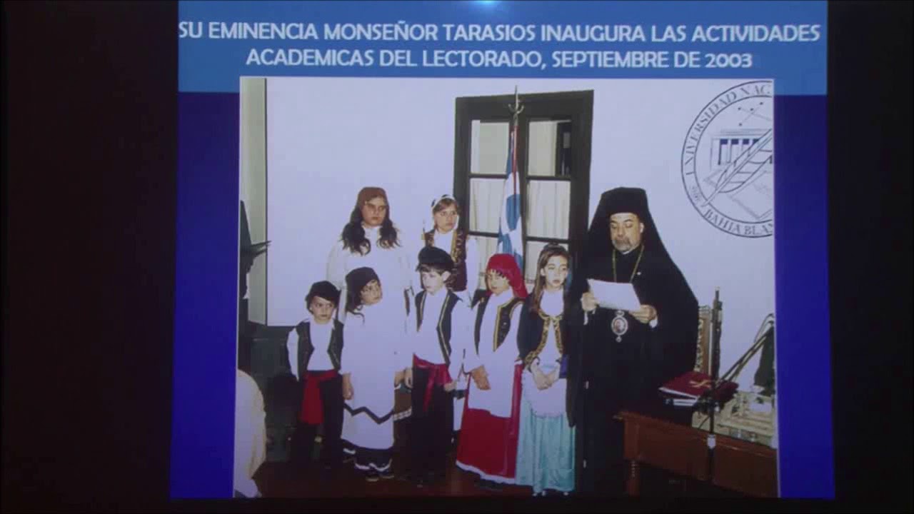 Neohelenismo en la UBA 06/14. Conf. Dr. Mario Ritacco, Dir. Lectorado ...