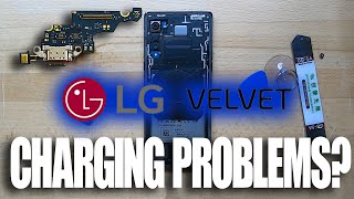 LG Velvet 5G Charging Port and Glass Repair