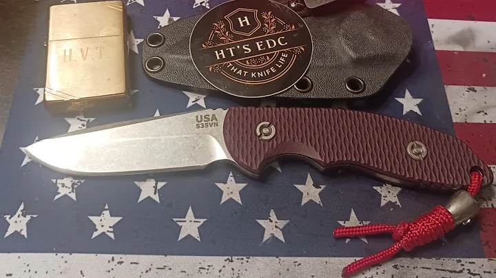 Rick Hinderer FXM : un couteau de poche à lame fixe polyvalent et robuste