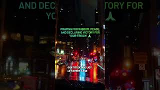 Friday's Prayer: Wisdom, Peace & Victory#FridayPrayer #Wisdom #Peace #Victory #Declarations