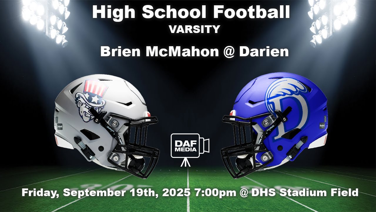 Darien Varsity Football vs. Brien McMahon