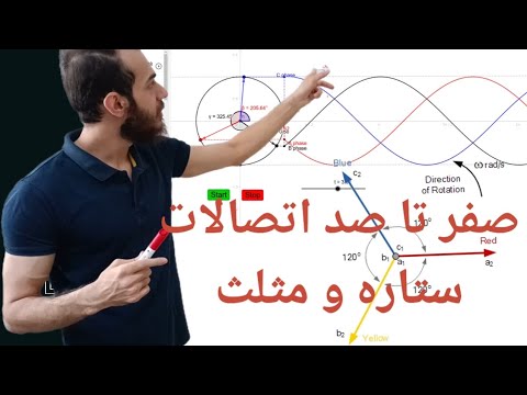صفر تا صد اتصالات ستاره و مثلث و برق سه فاز 3