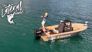 Milan Lands King Fatty On The New Boat (Fin Chaser 560)
