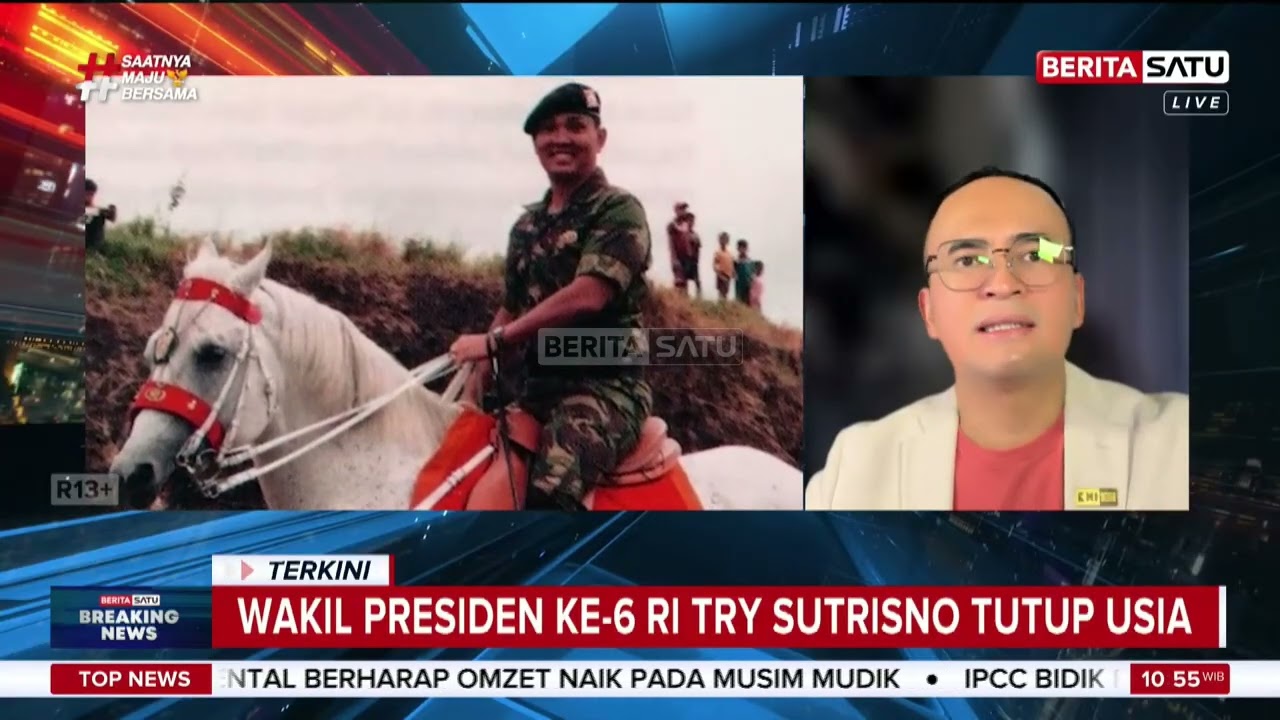 Dari Loper Koran hingga Wakil Presiden: Kisah Hidup Try Sutrisno #beritasatu