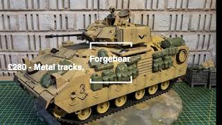RC Bradley M2A2 Tongde 1/16 upgrades and build