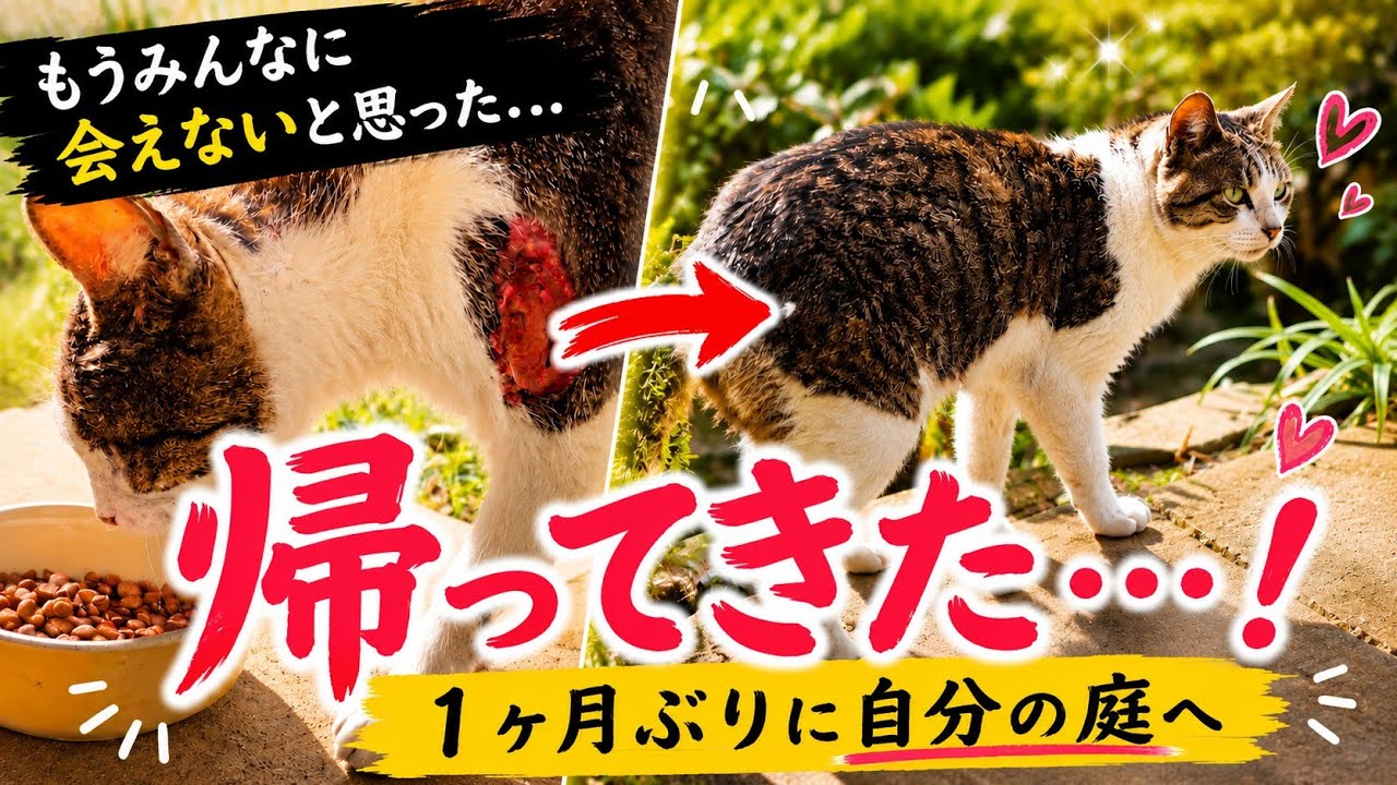 9. The stray cat from my workplace got injured in a fight, and