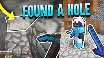 I FOUND A HOLE INTO THEIR BASE WHILE MINING... *RAIDABLE* | Minecraft HCF