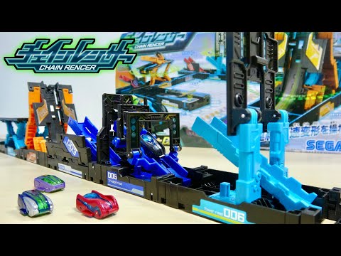 CHAIN RENCER Small cars run on a continuous high-speed