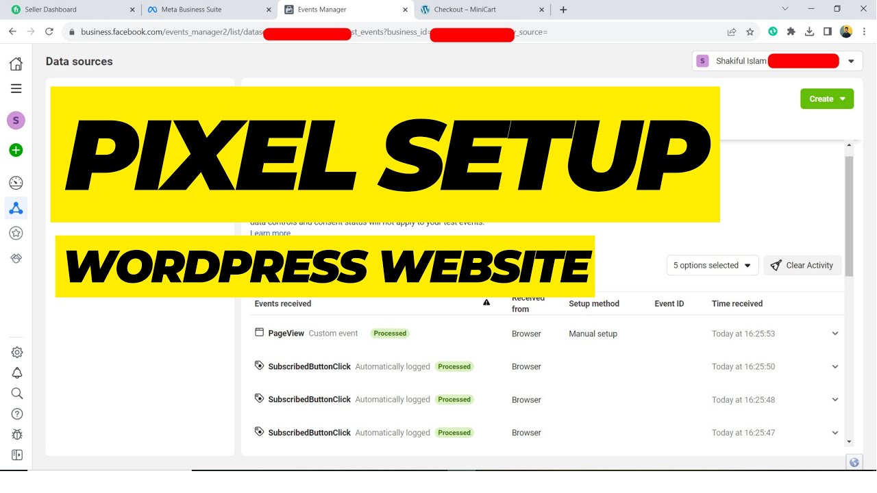 How To Set Up Facebook Pixel On Wordpress - YouTube