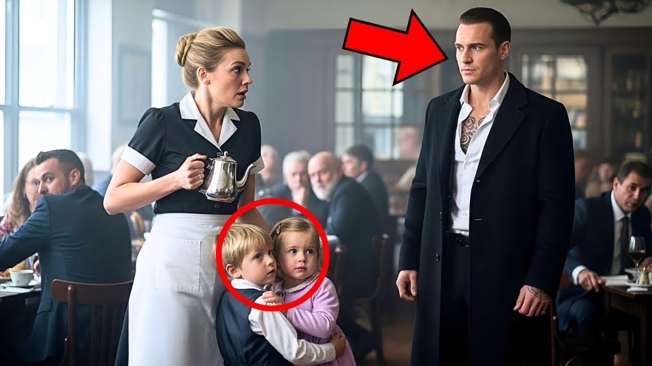 Ocultó a sus gemelos… hasta que el jefe mafioso entró a su café y los reconoció