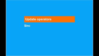 MongoDB: $inc operator
