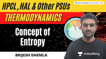 Concept of Entropy | Thermodynamics | HPCL, HAL & Other PSU Exams | Brijesh Dhemla