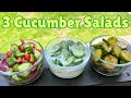REFRESH Your Hot Summer With These 3 Cool Salads
