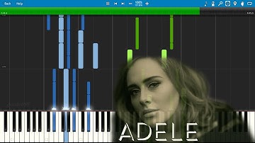Adele - Hello - Piano Cover / Tutorial with Sheet Music