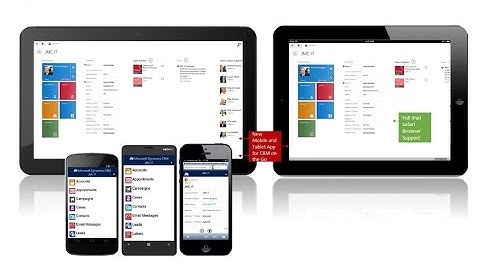 Microsoft Dynamics CRM 2015 Mobile App Debut (Convergence 2015) - Datix Inc.