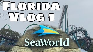 A Rainy Day At Seaworld Orlando! (Orlando 2025 Vlog 1)