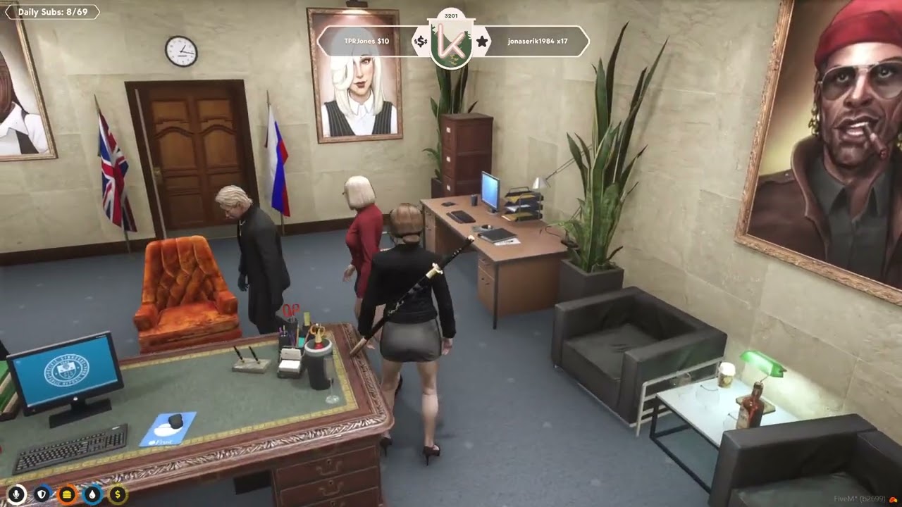 Lang Sees That Collin Is Wanted For Terrorism | GTA V Nopixel RP