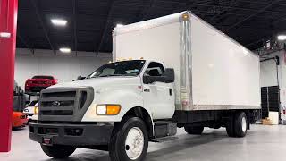 2013 Ford F 750 XL Super Duty 26 Box Truck