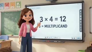 Multiplication Words | Multiplicand, Multiplier & Product | Math for Kids