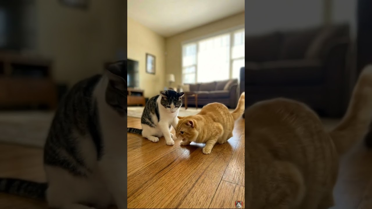 My cats' fights and jokes 