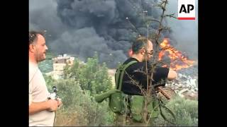 AP Pictures from scene of reported Israeli aircraft crash