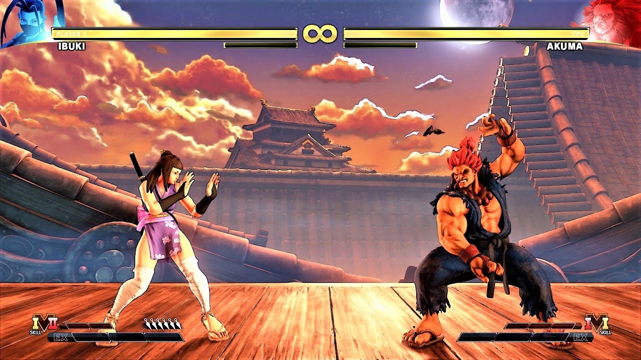 LEVEL 8 - Ibuki VS Akuma - STREET FIGHTER V Hardest Battle Match