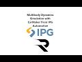 Multibody Dynamics Simulation with CarMaker from IPG Automotive
