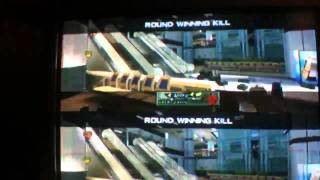 Trick shot split screen