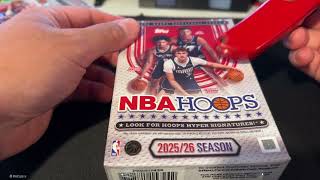 ASMR whispering: 2025 Topps Hoops Basketball Cards