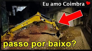 Obras criam obstáculos perigosos à noite no caminho 💖 Eu amo Coimbra
