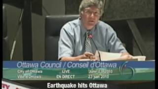 Earthquake hits Ottawa