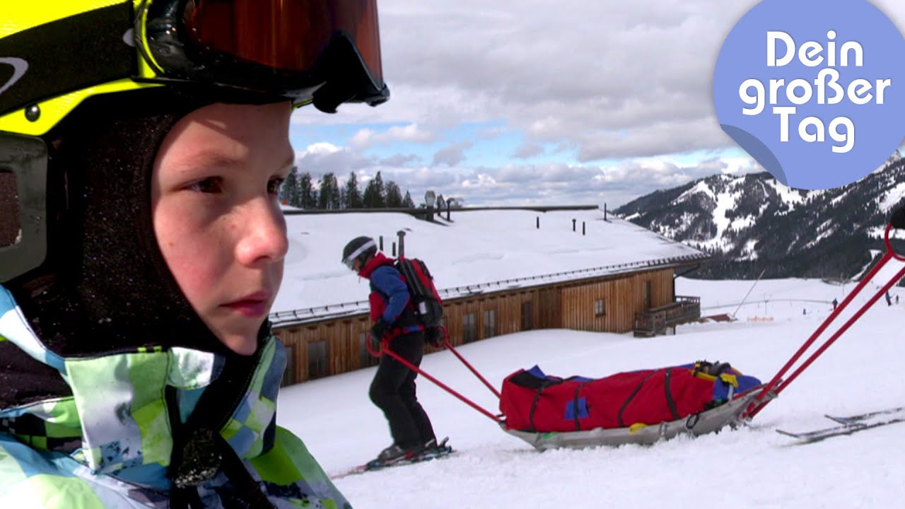 Abseilen, bergen, sichern - Tobi bei der Bergrettung | Dein großer Tag