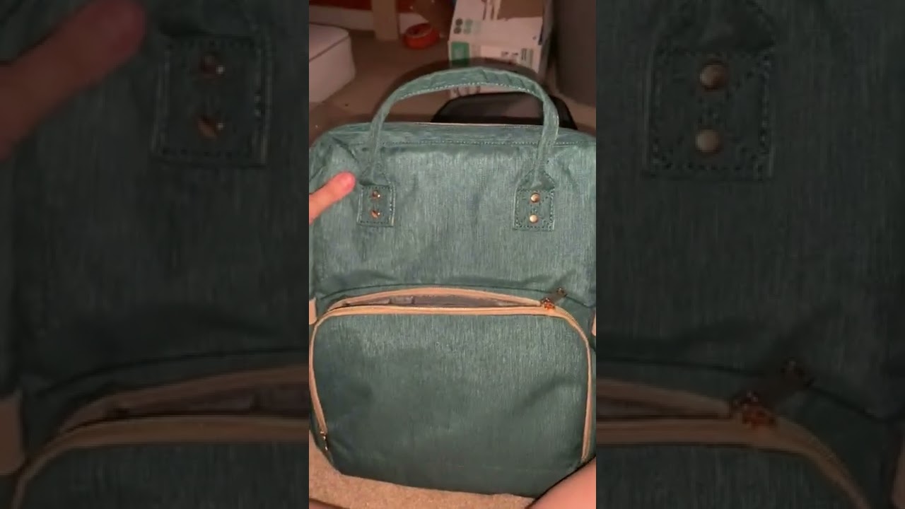 HOTBEST Baby Diaper Bag Backpack Review | Portable Foldable Mommy Bag