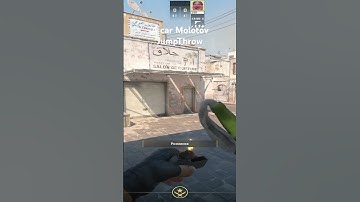 A car Molotov #cs2 #csgo #smoke #tutorial