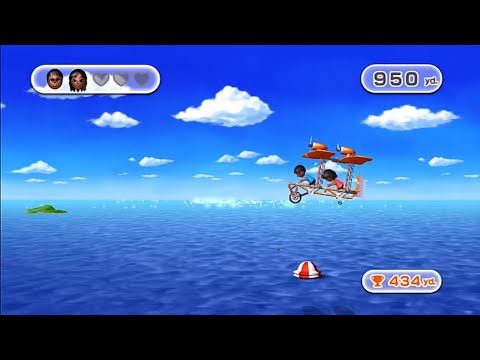 Wii Party - Pair Minigame (With CPU) - Flycycle Team