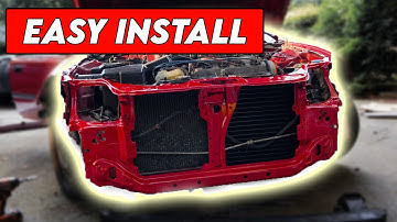 Radiator Support Install on 2000 Civic