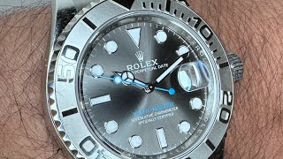 Better Than The SUBMARINER?  Owner's Review of the Rolex Yacht Master 40mm #watch #watches #rolex