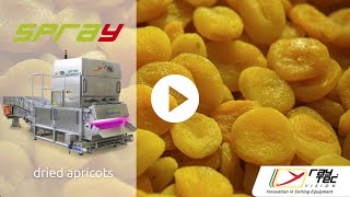 #Spray sorting solution for Organic Dried Apricots | RAYTEC VISION SpA