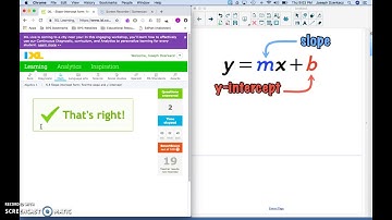 IXL S.5 Slope Intercept Form: Find the Slope and Y-Intercept