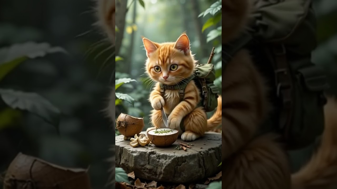 Whiskers’ Autumn Feast | A Fluffy Cat’s Cozy Cooking Adventure!