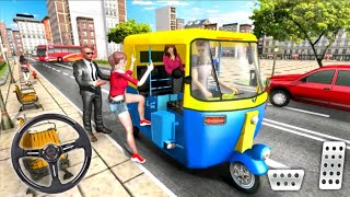 City Auto Tuk Tuk Public Rickshaw Driving Android Gameplay screenshot 4