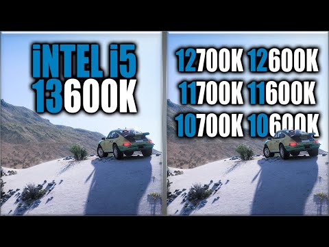 13600K vs 12700K vs 12600K vs 11700K vs 11600K vs 10700K vs 10600K Benchmarks | 15 Tests