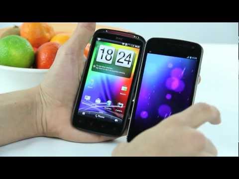 Video: Unterschied Zwischen Galaxy Nexus Und HTC Sensation XE
