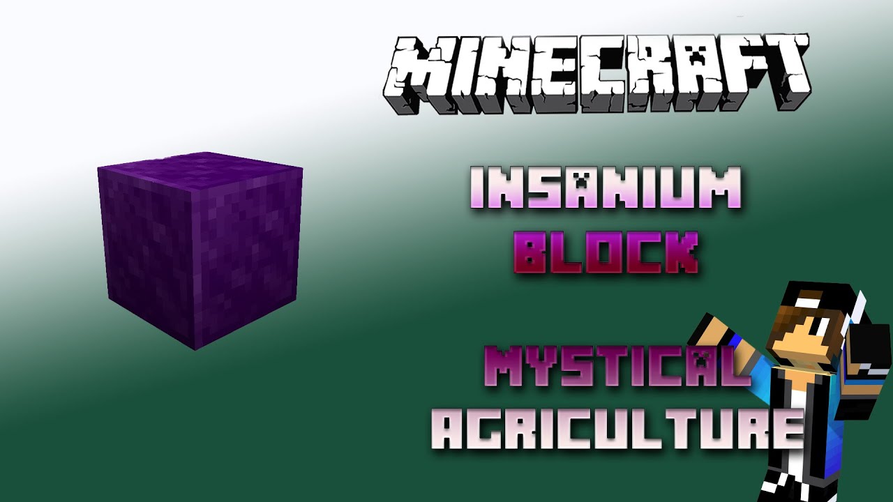 Insanium Block 🍎🪴🍋 Minecraft Mystical Agriculture Tutorial 🍎🪴🍋 Deutsch / German 🍎🪴🍋 