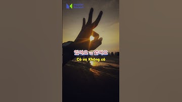 Cặp từ trái nghĩa trong tiếng Hàn #masterkorean #korean #hoctienghan #visangvietnam